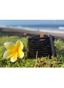 Touch of Bali / Wood & Beads Korálkový náramek černý