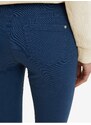 Tmavě modré dámské zkrácené slim fit džíny Tom Tailor Alexa - Dámské
