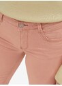 Růžové dámské zkrácené slim fit džíny Tom Tailor Alexa - Dámské