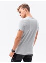 Buďchlap Jednoduché šedé tričko S1369