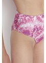 Trendyol Bikini Bottom - Pink - Tie-dye print