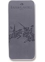 Faber-Castell Grip Edition - sada plnicí pero a kuličková tužka, šedá
