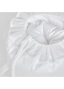 Bílá bavlněná dětská přikrývka Kave Home Gianela 60 x 120 cm