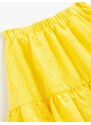 Koton Mini Skirt Frilly Elastic Waist