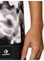 Krémovo-černé dámské vzorované tričko Converse - Dámské