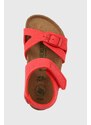 Dětské sandály Birkenstock červená barva