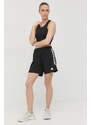 Tréninkové šortky adidas Performance Condivo 22 dámské, černá barva, s aplikací, high waist