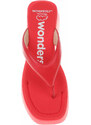 Dámské pantofle Wonders D-9705 rojo 37