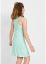 bonprix Dívčí žerzejové šaty (2 ks v balení) Modrá