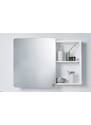 Bílá lakovaná koupelnová zrcadlová skříňka Tom Tailor Color Bath 58 x 80 cm