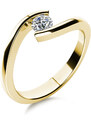 Couple Zlatý dámský prsten Freya 6814060 Velikost prstenu: 52