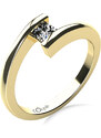 Couple Zlatý dámský prsten Luise 5210035 Velikost prstenu: 50