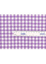 Mirtex Plátno DOMESTIK 145/21375-4 KÁRO fialové kostky 7mm / METRÁŽ NA MÍRU