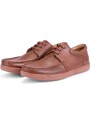 Ducavelli Jazzy Genuine Leather Men's Casual Shoes Brown