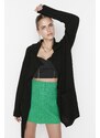 Trendyol Black Pocket Detailed Knitwear Cardigan