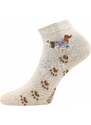 PIKI nízké barevné ponožky Boma - MIX 72