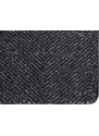 Hanse Home Collection koberce Rohožka Clean & Go 105350 Black Anthracite – na ven i na doma - 50x150 cm