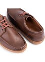 Ducavelli Jazzy Genuine Leather Men's Casual Shoes Brown
