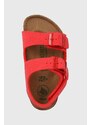 Dětské sandály Birkenstock červená barva