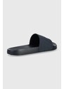 Pantofle Calvin Klein Pool Slide pánské, tmavomodrá barva, HM0HM00636