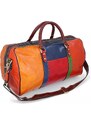 TORNABUONI Luxusní kožená cestovní taška Vicenza Různobarevná