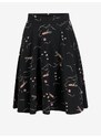 Černá vzorovaná sukně Blutsgeschwister - Dámské