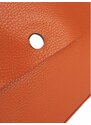 GIOSTRA Italská kožená kabelka Irene Oranžová