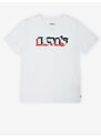 Levi's Bílé dětské tričko Levi's - Kluci