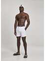 Pánské koupací kraťasy Urban Classics Two in One Swim Shorts - wht/blk/wht