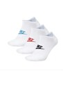 NIKE DRI FIT SOCK 3pp white/black