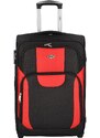 Cestovní kufr černo červený - RGL Bond M červená