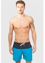 Pánské koupací kraťasy Urban Classics Block Swim Shorts - nvy/tur