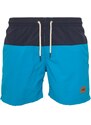 Pánské koupací kraťasy Urban Classics Block Swim Shorts - nvy/tur