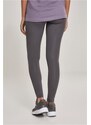 URBAN CLASSICS Ladies Tech Mesh Leggings - dark grey
