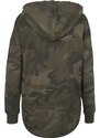 URBAN CLASSICS Ladies Oversized Camo Hoody - olive camo