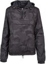 Maskáčová dámská bunda Urban Classics Camo Pull Over