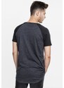 Pánské tričko Urban Classics Shaped Raglan Long - šedé