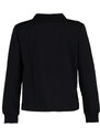 Trendyol Black Regular/Regular Fit Polo Collar, Thin, Knitted Tracksuit Set