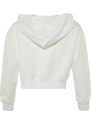 Trendyol White Window/Cut Out Detail Fleece Inside Sports Sweatshirt