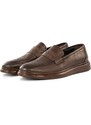 Ducavelli Frio Genuine Leather Men's Casual Classic Shoes, Loafers Classic Shoes.