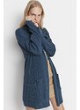 Trendyol Indigo Pocket Detailed Knitwear Cardigan