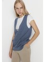 Trendyol Indigo Pocket Detailní pletený svetr