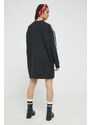 Bavlněné šaty adidas Originals černá barva,, HM4688-BLACK