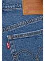 Džínové šortky Levi's 501 Original dámské, hladké, high waist