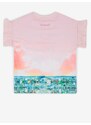 Růžové holčičí tričko Desigual Velez - Holky