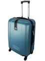 Rogal Tmavě tyrkysový lehký plastový cestovní kufr "Superlight" - vel. M, L, XL