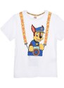 BÍLÉ CHLAPECKÉ TRIČKO PAW PATROL Bílá