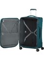 Samsonite Látkový cestovní kufr Respark M EXP 82/92 l tmavě modrá