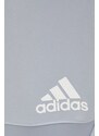 Tréninkové kalhoty adidas Performance pánské, šedá barva, s potiskem