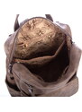 Jennifer Jones Dámský městský batoh hnědý umělá kůže 3137